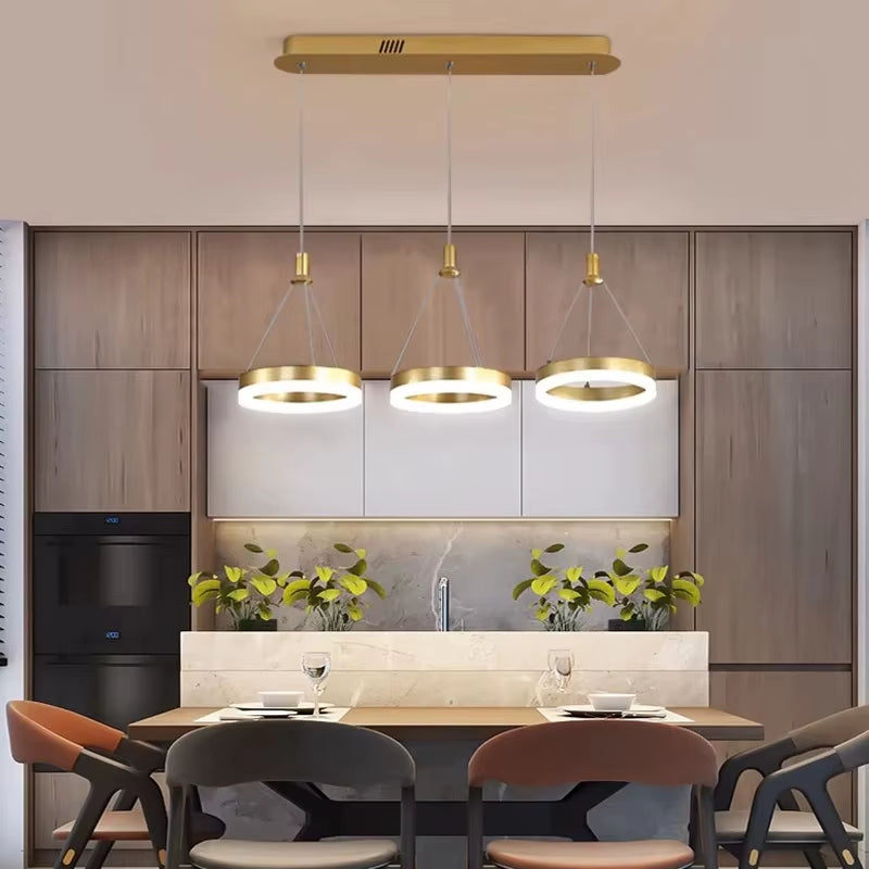 Modern Home Decor Led Lights Pendant Light Lamps for Living Room Chandeliers for Dining Room Hanging Light Indoor Lighting