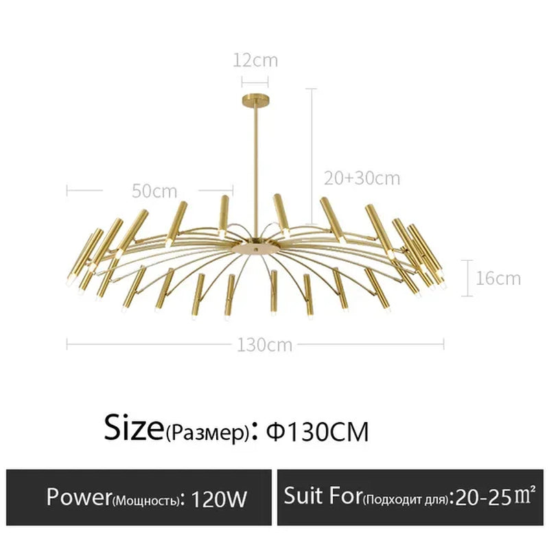 Minimalist Ceiling Chandelier G9 Light Fixtures 110V/220V Home Interior Lighting Decora Pendant Lamp for Living Room Dining Room