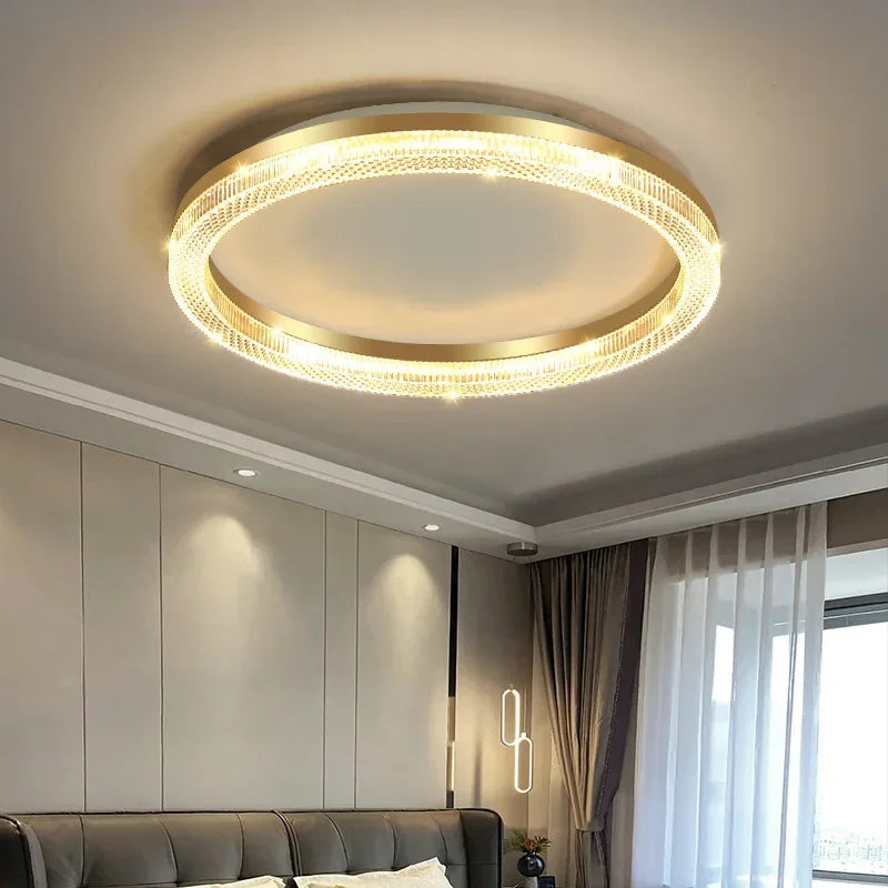 Simple Luxury Led Ceiling Light for Bedroom Living Dining Room Home Decor Indoor Ceiling Lamp Chandeliers Lighting Fixtures