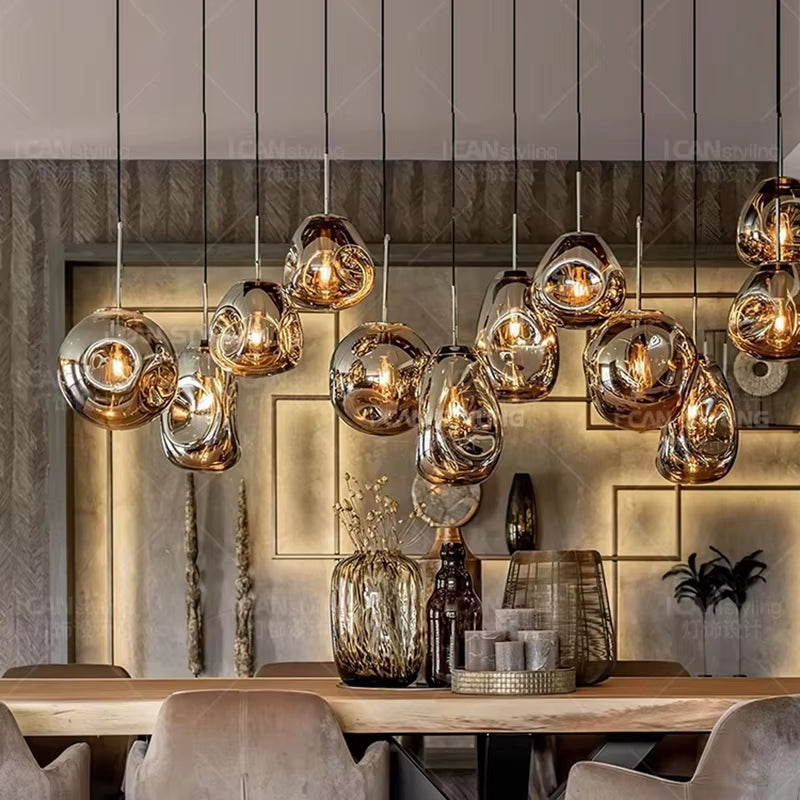 Modern Home Lighting, Living Room Pendant Lights, Dining Room Glass Pendant Lights, Indoor Lighting