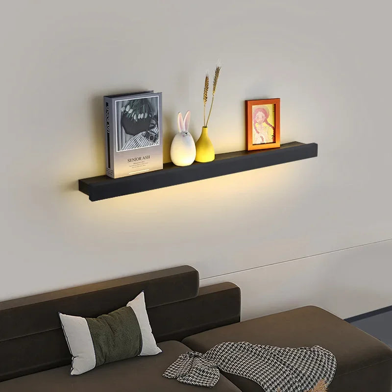 Modern LED Wall Lights, Storage Rack Wall Lights, Strip Lights, Living Room Sofas, Bedroom Background Wall Lights, Home Lights