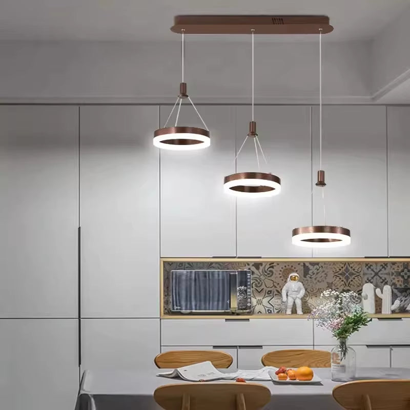 Modern Home Decor Led Lights Pendant Light Lamps for Living Room Chandeliers for Dining Room Hanging Light Indoor Lighting