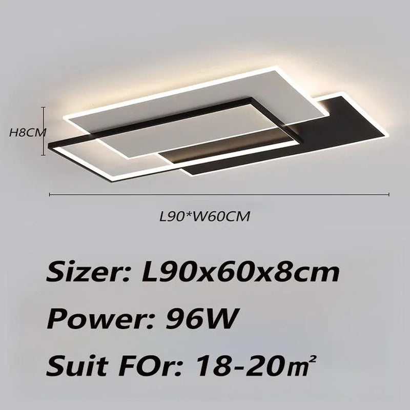 Living Room Light Modern Simple LED Ceiling Light Atmospheric Ultra Bright Main Bedroom Lamp 2026New Children'S Lighting Fixture