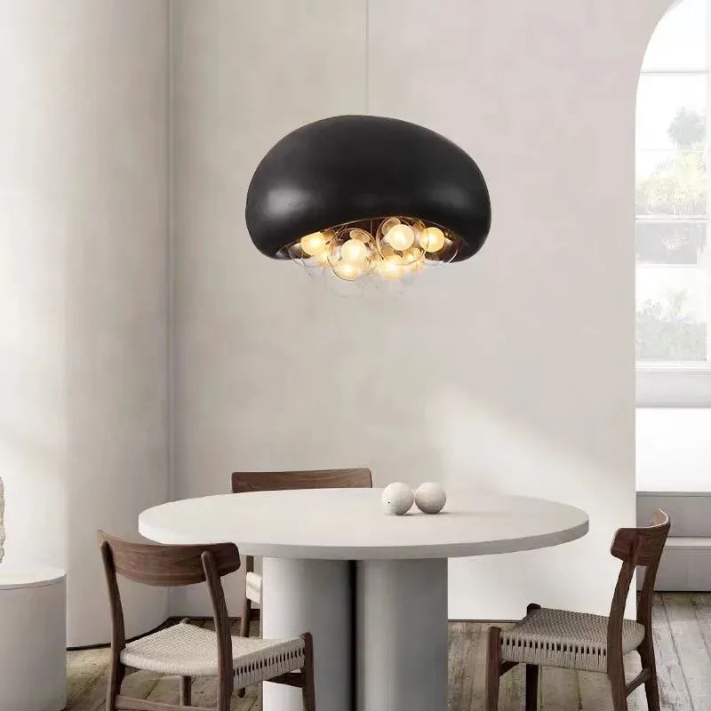 Nordic Restaurant Pendant Light Original Living Room Light Bedroom Light Resin Glass Clothing Store Pendant Light