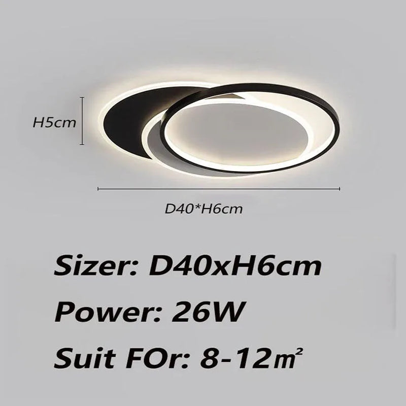 Living Room Light Modern Simple LED Ceiling Light Atmospheric Ultra Bright Main Bedroom Lamp 2026New Children'S Lighting Fixture