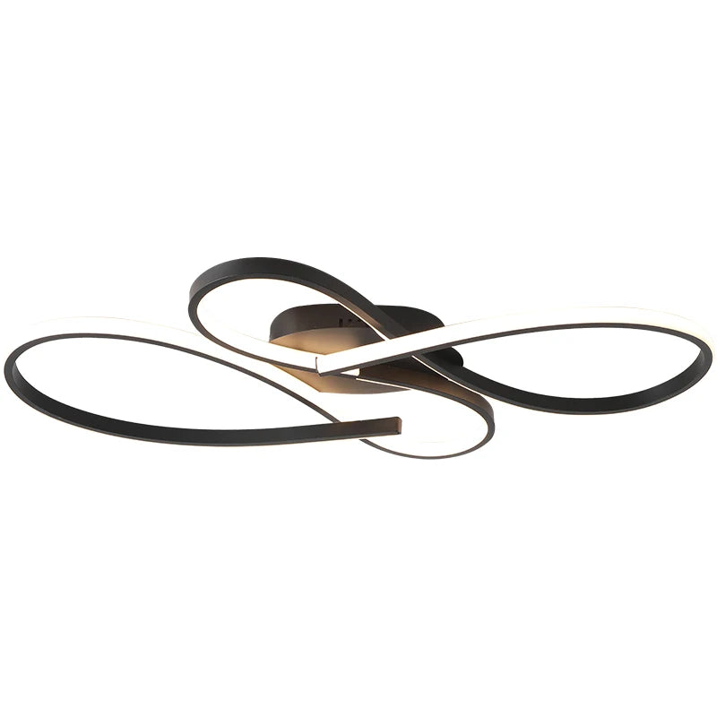 New Ceiling Modern Chandelier Lights for Living Room Bedroom Studyroom Black Led Ceiling Lamp for Room Chandelier Light Fixtures