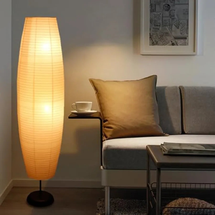 Paper Floor Lamp - Rice Paper Lantern Floor Lamp Modern Large Floor Lamp for Bedroomliving Room