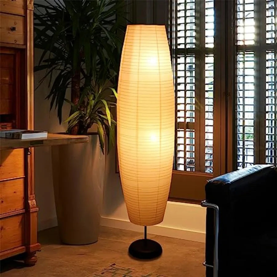 Paper Floor Lamp - Rice Paper Lantern Floor Lamp Modern Large Floor Lamp for Bedroomliving Room