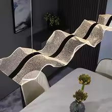 Linear LED Dining Chandelier