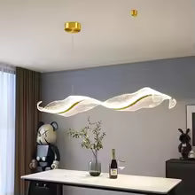 Linear LED Dining Chandelier