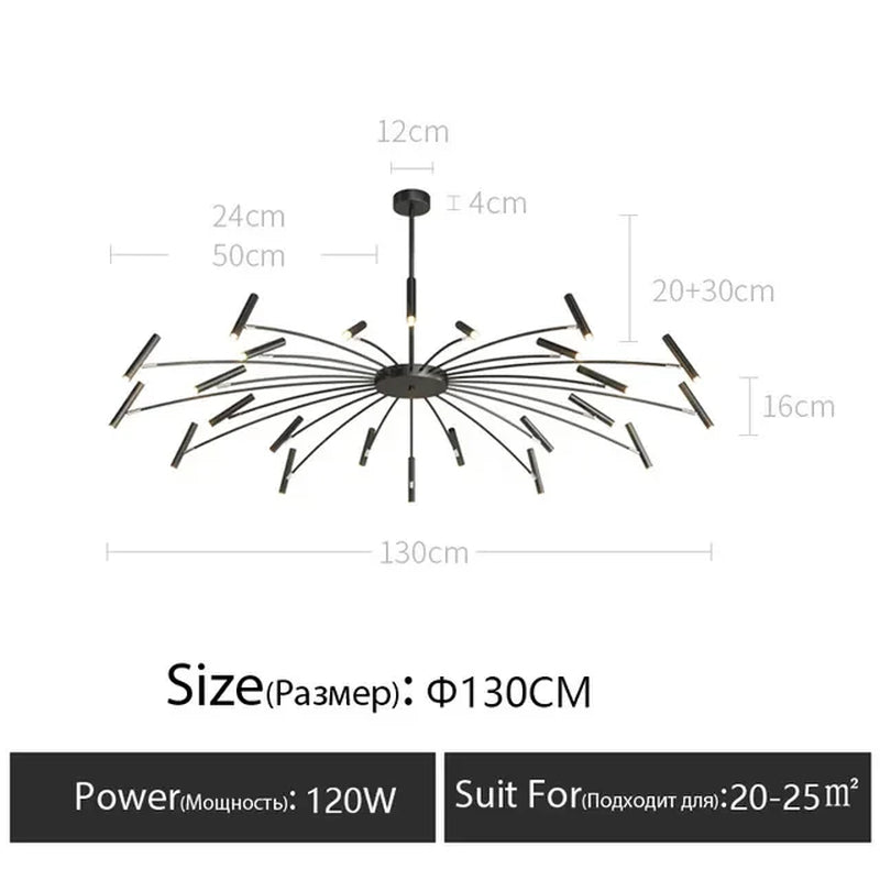 Minimalist Ceiling Chandelier G9 Light Fixtures 110V/220V Home Interior Lighting Decora Pendant Lamp for Living Room Dining Room