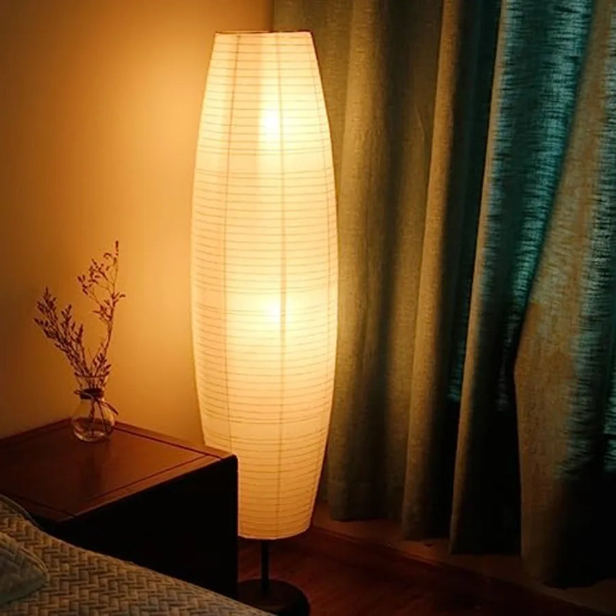 Paper Floor Lamp - Rice Paper Lantern Floor Lamp Modern Large Floor Lamp for Bedroomliving Room