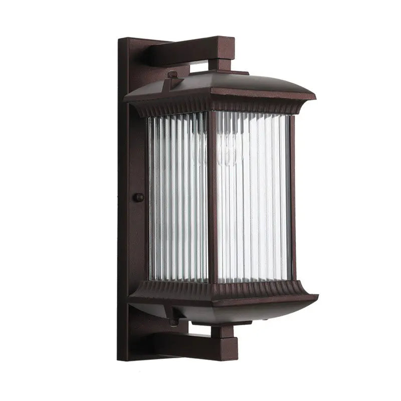 Outdoor Wall Lamp Metal Waterproof outside Wall Lights AC90-260V Exterior Wall Lighting for Hotel Villa Big Porch Garden Gate