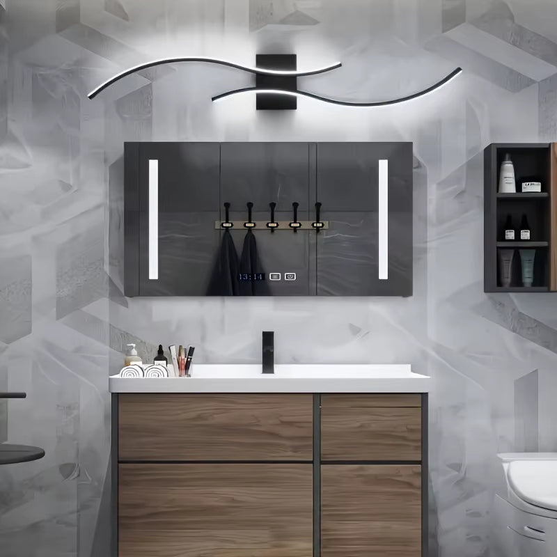 Indoor LED Wall Lamps for Bedside Bedroom Aluminum Nordic LED Wall Lights Wall Sconce Lighting Fixtures for Foyer Kitchen