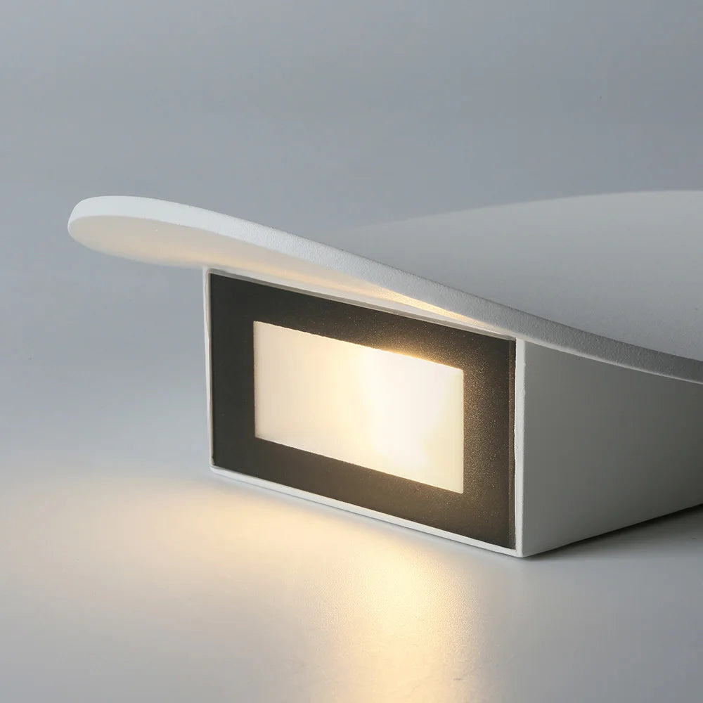 Aisilan LED IP65 Waterproof Wall Lamp Exterior Light for Bedroom Bedside Living Room Stairs Corridor Hallway Porch Decorative
