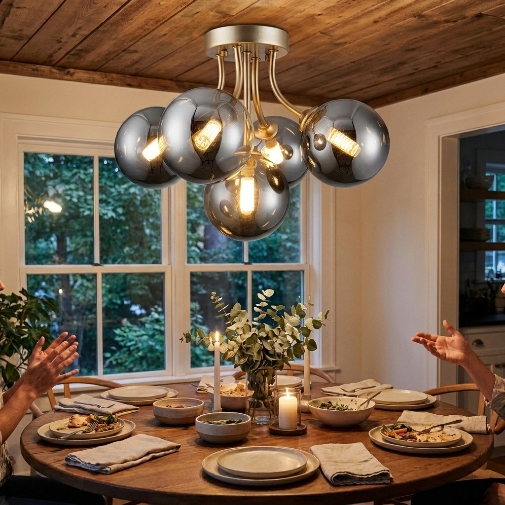 Ceiling Light in use