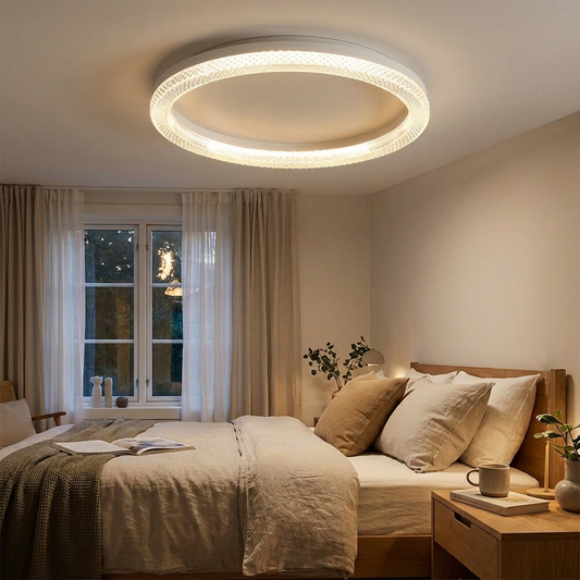 Minimalist Luxury Chandelier in use