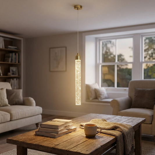 Modern Luxury Pendant Light in use