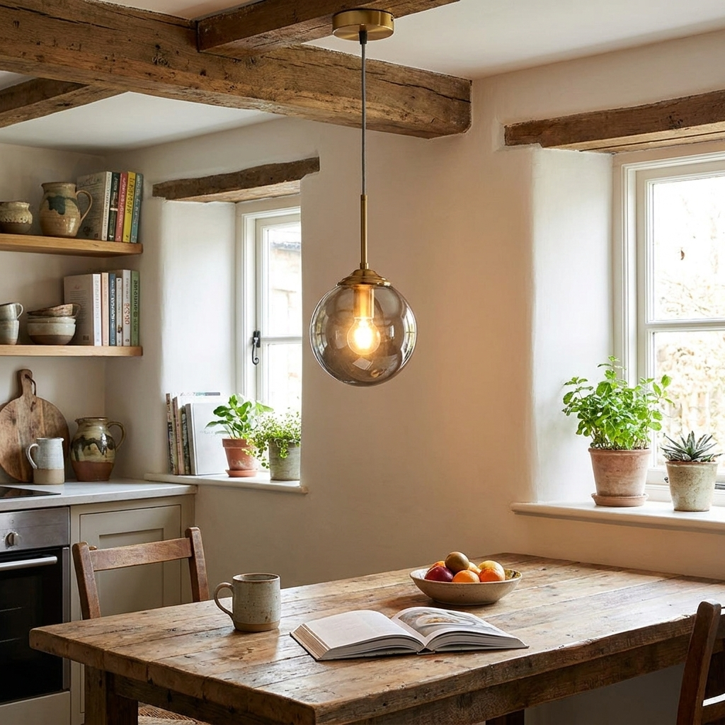 Nordic Modern Pendant Light in use