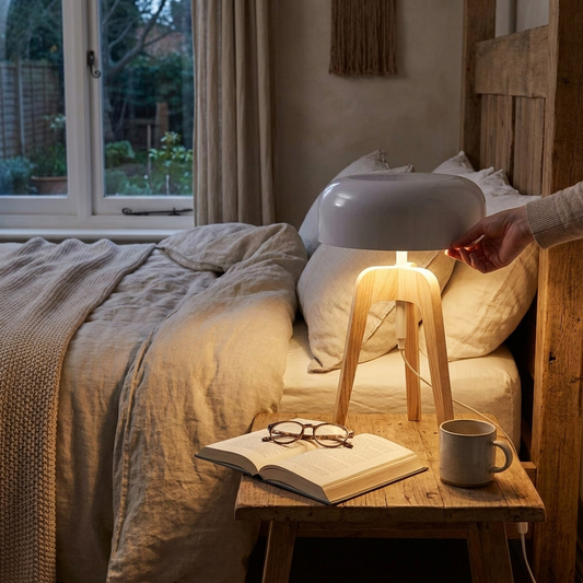 Nordic Modern Floor Lamp in use
