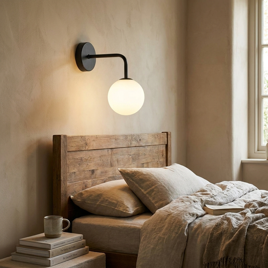 Nordic Modern Wall Light in use