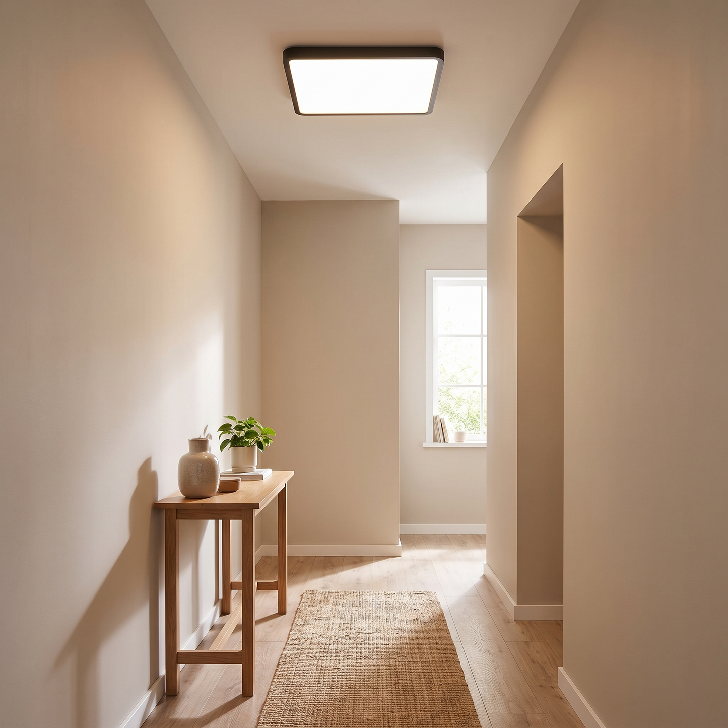 Paragon Ultraslim LED Ceiling Light in a modern interior